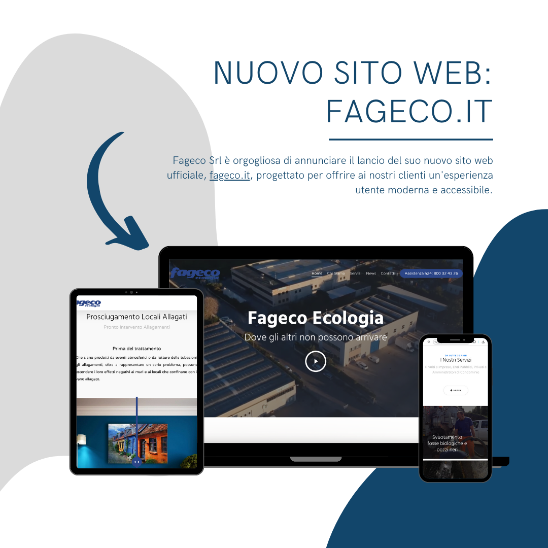 Fageco Srl lancia il nuovo sito web!